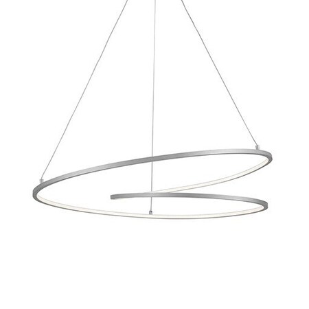 Kuzco Lighting Twist Antique Silver Pendants PD11132-AS